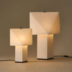 Faceted Origami Paper Table Lamp