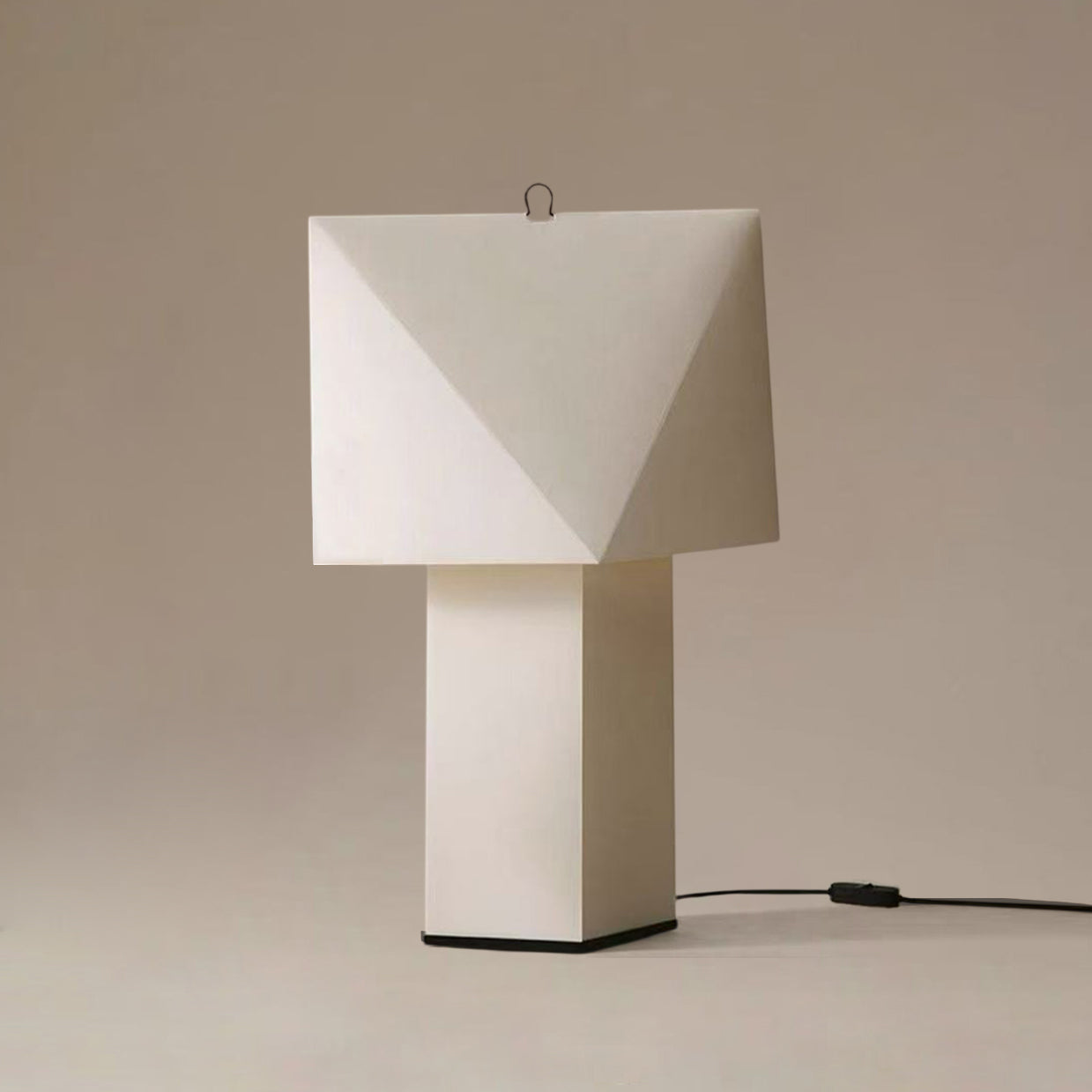 Faceted Origami Paper Table Lamp