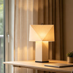 Faceted Origami Paper Table Lamp