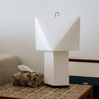 Faceted Origami Paper Table Lamp
