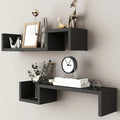 KunstDeko: Decorative Wall Shelves – Space-saving, Stable & Hanging in Modern Wood Design for Bathroom & Kitchen