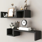 KunstDeko: Decorative Wall Shelves – Space-saving, Stable & Hanging in Modern Wood Design for Bathroom & Kitchen