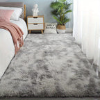 KuschelFarb: Soft High-Pile Carpet in a Modern Gradient Design Made of Polyester – Ideal for Living Spaces & Bedside