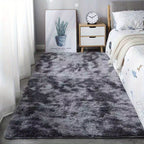 KuschelFarb: Soft High-Pile Carpet in a Modern Gradient Design Made of Polyester – Ideal for Living Spaces & Bedside