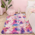 KuschelFarb: Soft High-Pile Carpet in a Modern Gradient Design Made of Polyester – Ideal for Living Spaces & Bedside