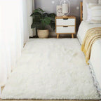 KuschelFarb: Soft High-Pile Carpet in a Modern Gradient Design Made of Polyester – Ideal for Living Spaces & Bedside