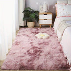 KuschelFarb: Soft High-Pile Carpet in a Modern Gradient Design Made of Polyester – Ideal for Living Spaces & Bedside
