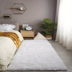KuschelFarb: Soft High-Pile Carpet in a Modern Gradient Design Made of Polyester – Ideal for Living Spaces & Bedside