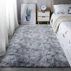 KuschelFarb: Soft High-Pile Carpet in a Modern Gradient Design Made of Polyester – Ideal for Living Spaces & Bedside