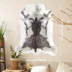 KuschelHorn: Fluffy rug made of faux fur with a light texture & decorative look – for balconies & living spaces