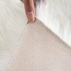 KuschelLux: Soft Faux Fur Rug with Knitted Texture & Cozy Look – for Modern Living Spaces
