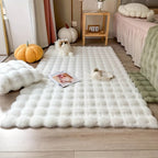 KuschelWohl: Soft High-Pile Rug in Rectangular Format Made of Polyester Plush – for Bedside & Living Areas