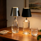 Table Lamp LED Bottle Insert Rechargeable Touch Control
