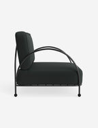 Luna Outdoor Accent Chair | Slim Metal Frame, Supportive Seat