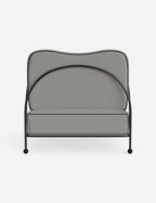 Luna Outdoor Accent Chair | Slim Metal Frame, Supportive Seat