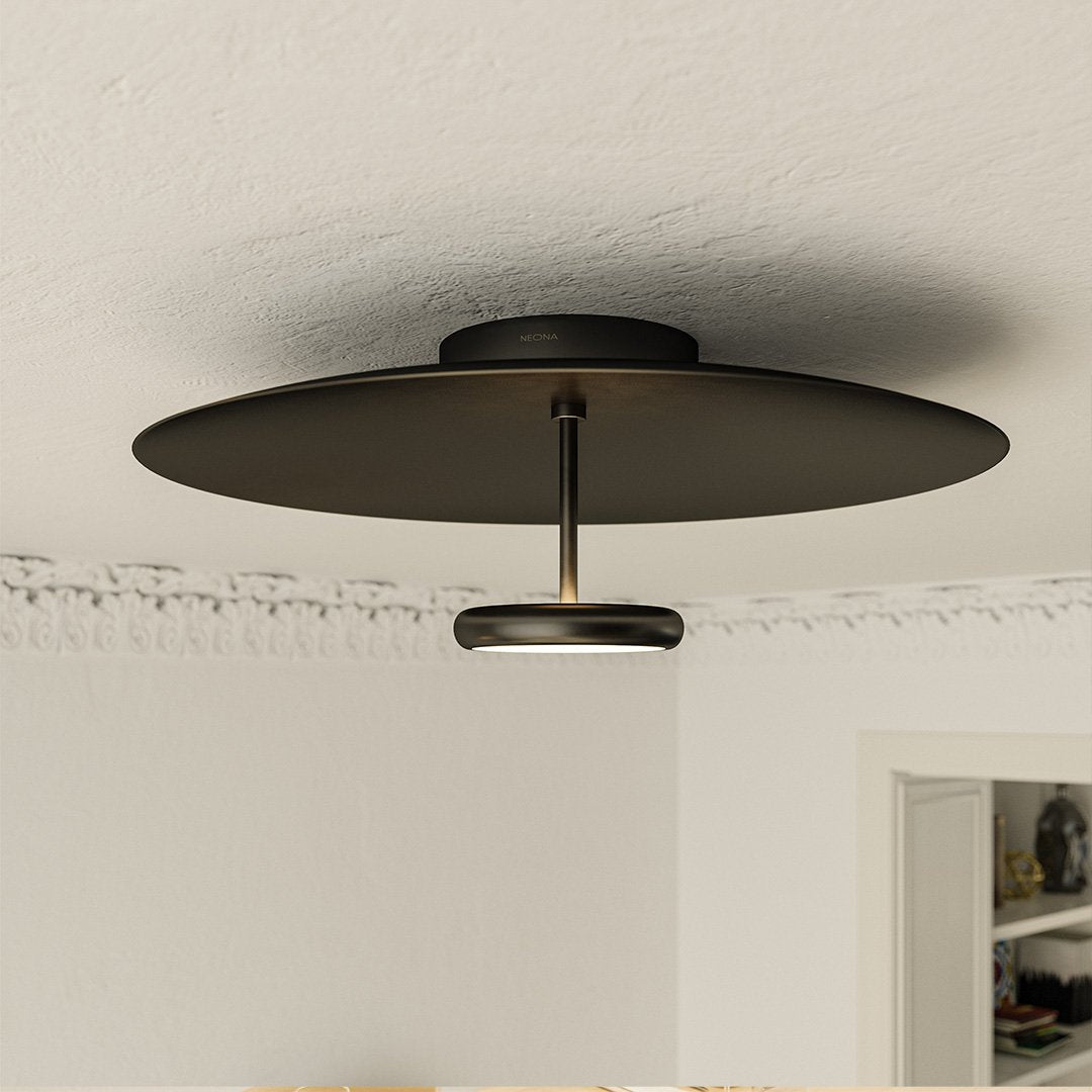 Ivy LED Ceiling Light | Dimmable, Retro Design