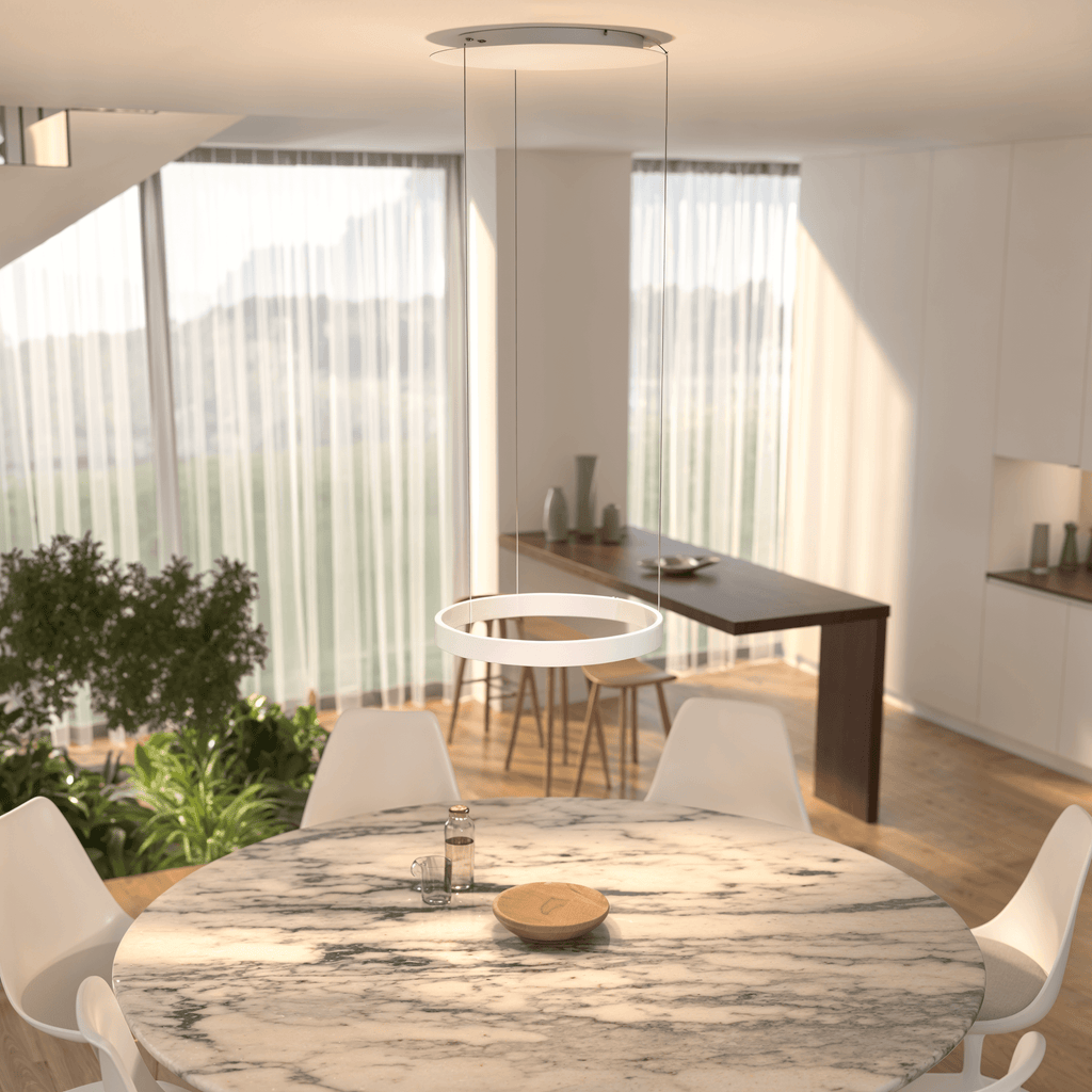 Solara LED Pendant Light | Stepless Dimmable, Adjustable Color Temperature