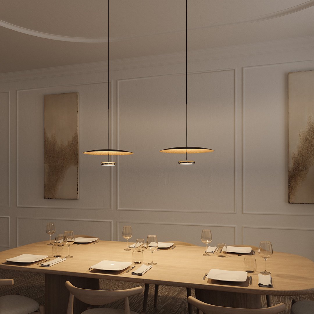 Aura LED Ceiling Light | Retro Design, Dimmable