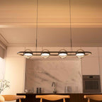 Rivo LED Pendant Light | Dimmable, Hand-Blown Glass Spheres