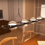 Rivo LED Pendant Light | Dimmable, Hand-Blown Glass Spheres