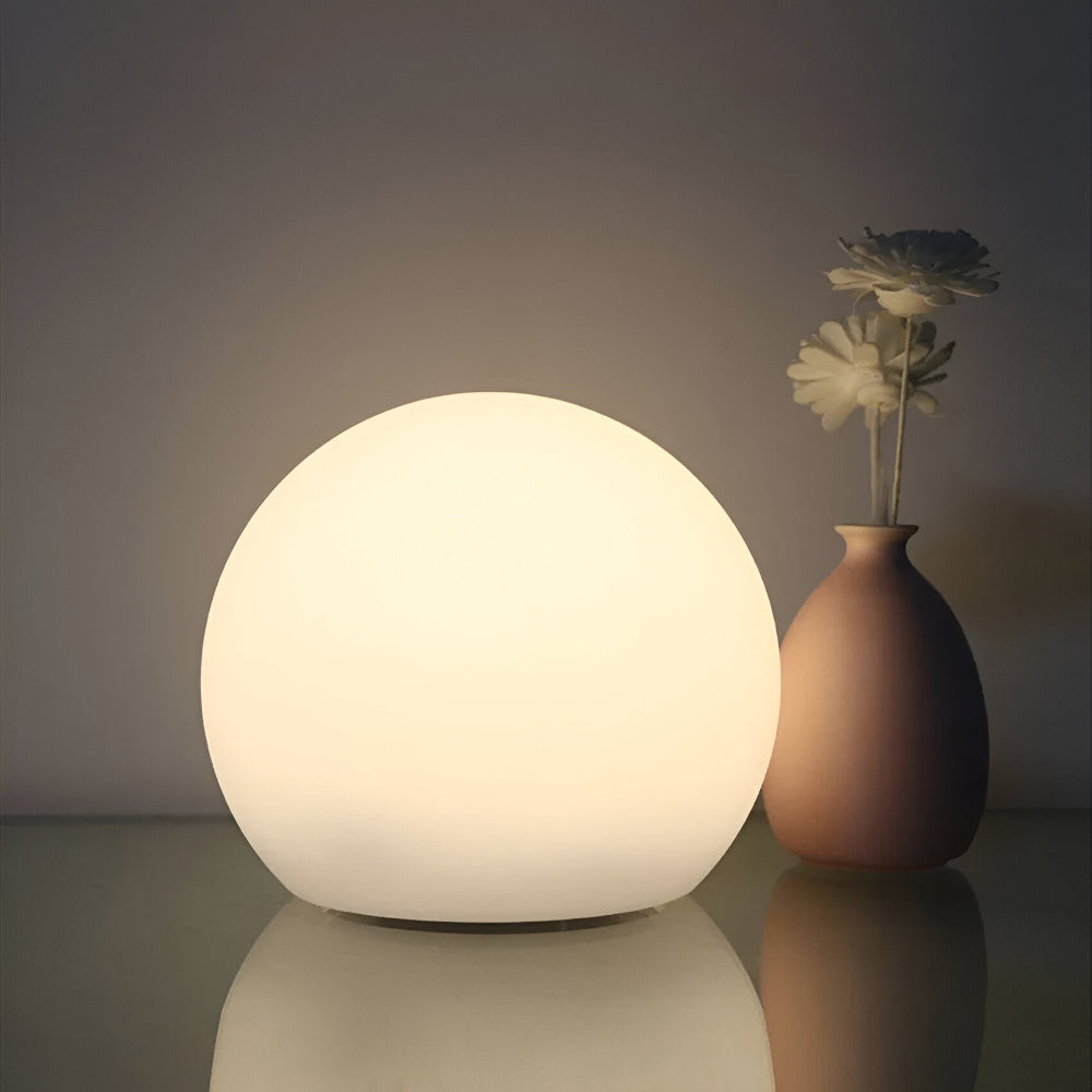Thessara - LED Table Lamp with Changing Color in Spherical Shape