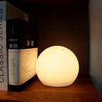 Thessara - LED Table Lamp with Changing Color in Spherical Shape
