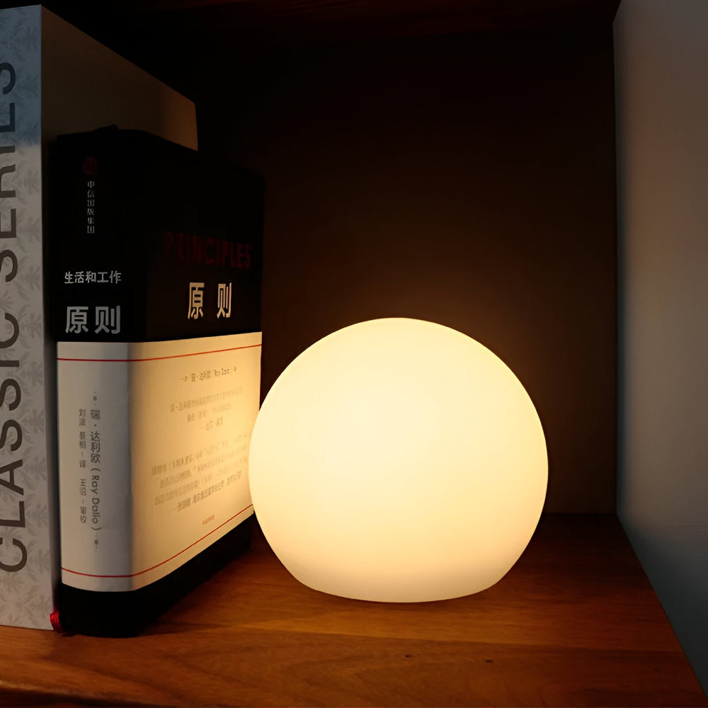 Thessara - LED Table Lamp with Changing Color in Spherical Shape