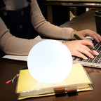 Thessara - LED Table Lamp with Changing Color in Spherical Shape