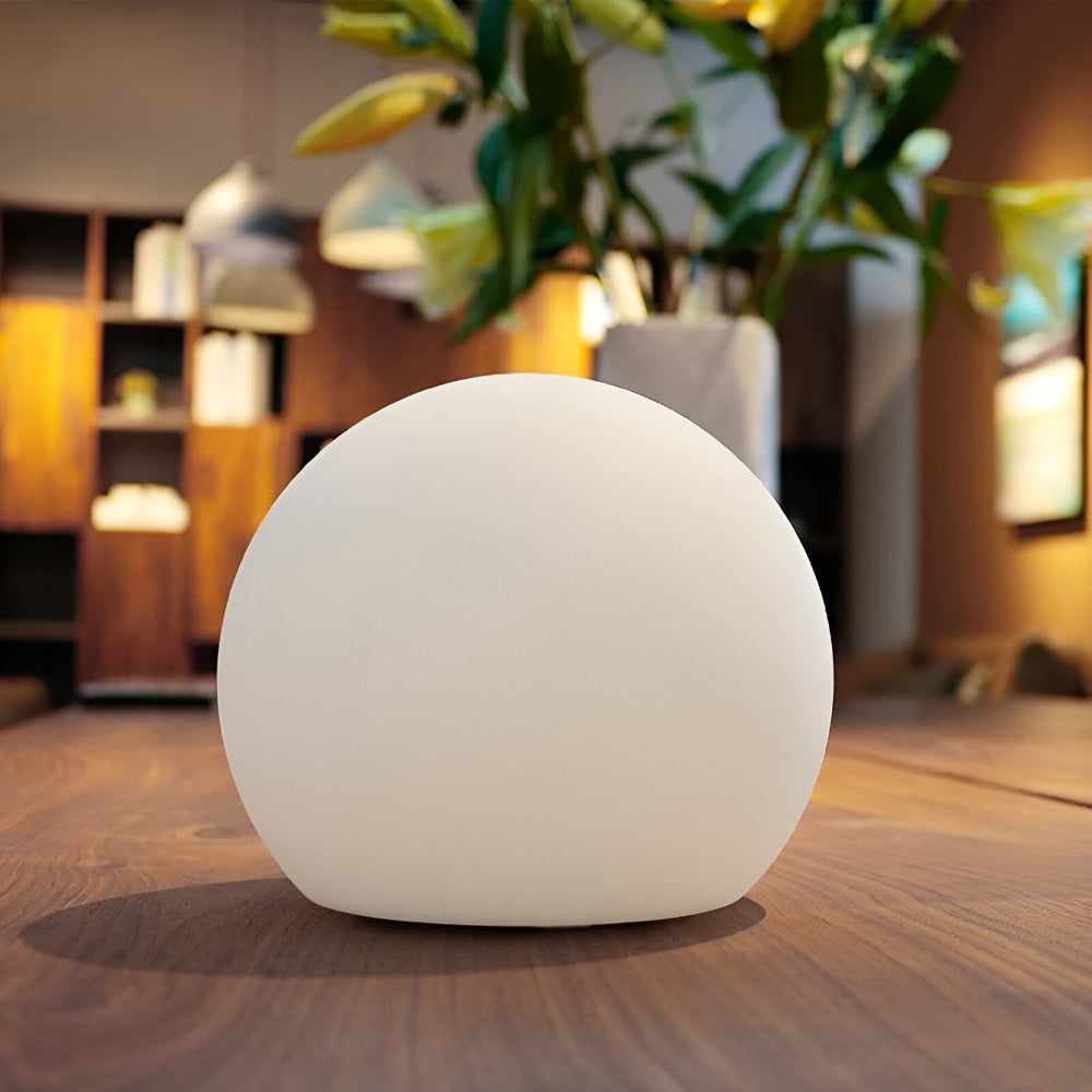 Thessara - LED Table Lamp with Changing Color in Spherical Shape