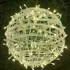 LED Ball Light String IP65 Battery Powered Decorative Garden String Lights