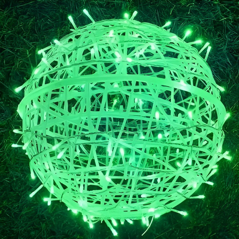 LED Ball Light String IP65 Battery Powered Decorative Garden String Lights