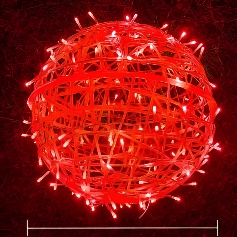 LED Ball Light String IP65 Battery Powered Decorative Garden String Lights