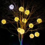 LED Ball Light String IP65 Battery Powered Decorative Garden String Lights