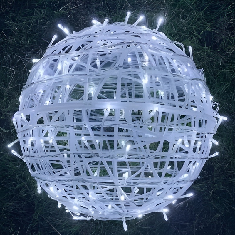 LED Ball Light String IP65 Battery Powered Decorative Garden String Lights