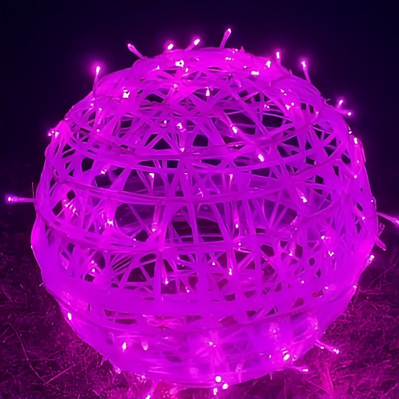 LED Ball Light String IP65 Battery Powered Decorative Garden String Lights