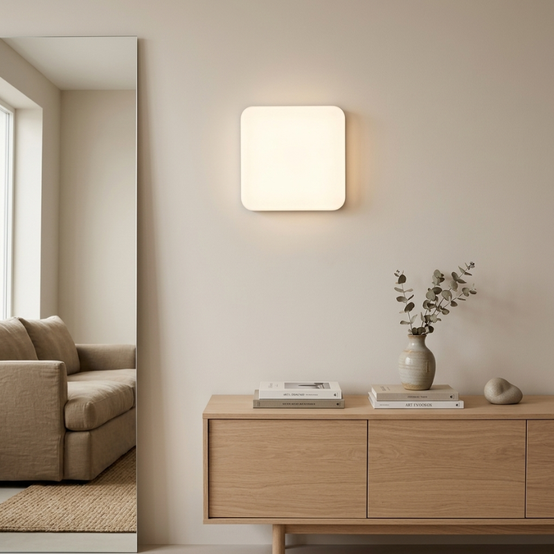 LED Ceiling Light IP65 Waterproof ABS Aluminum Bright Illumination