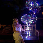LED Party Balloon Latex Battery Powered Changeable Light Modes Indoor Decor
