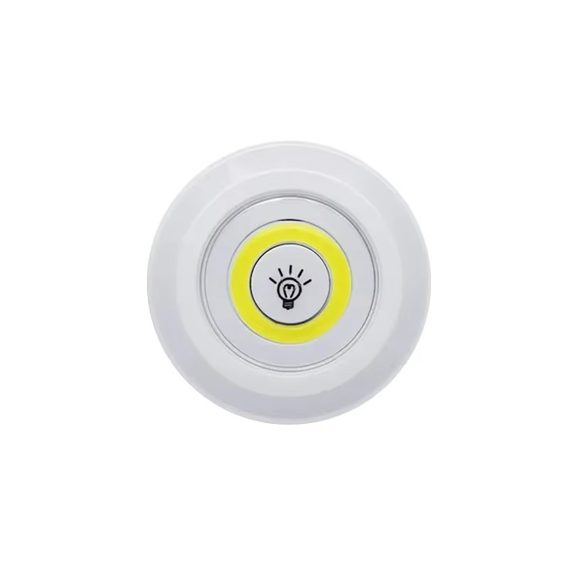 LED Light Battery Operated Remote Control Adjustable Brightness Self Adhesive