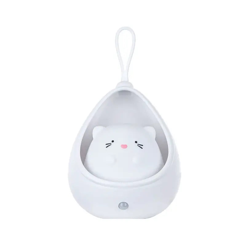 LED Night Light Silicone USB Rechargeable Motion Sensor Warm White