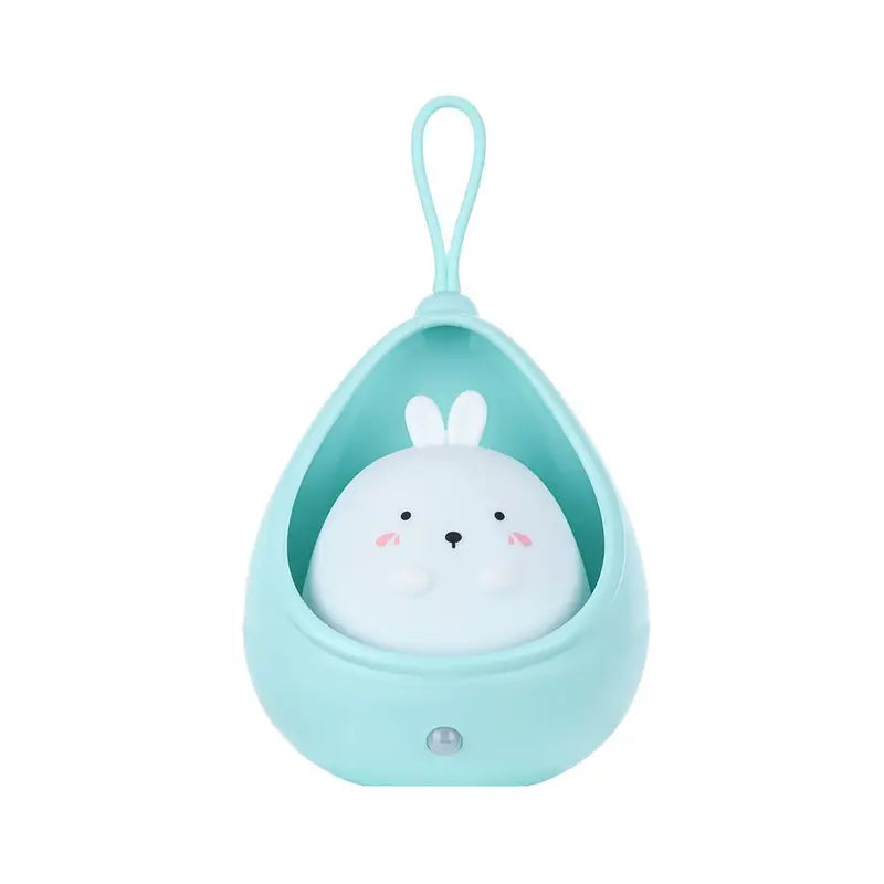 LED Night Light Silicone USB Rechargeable Motion Sensor Warm White