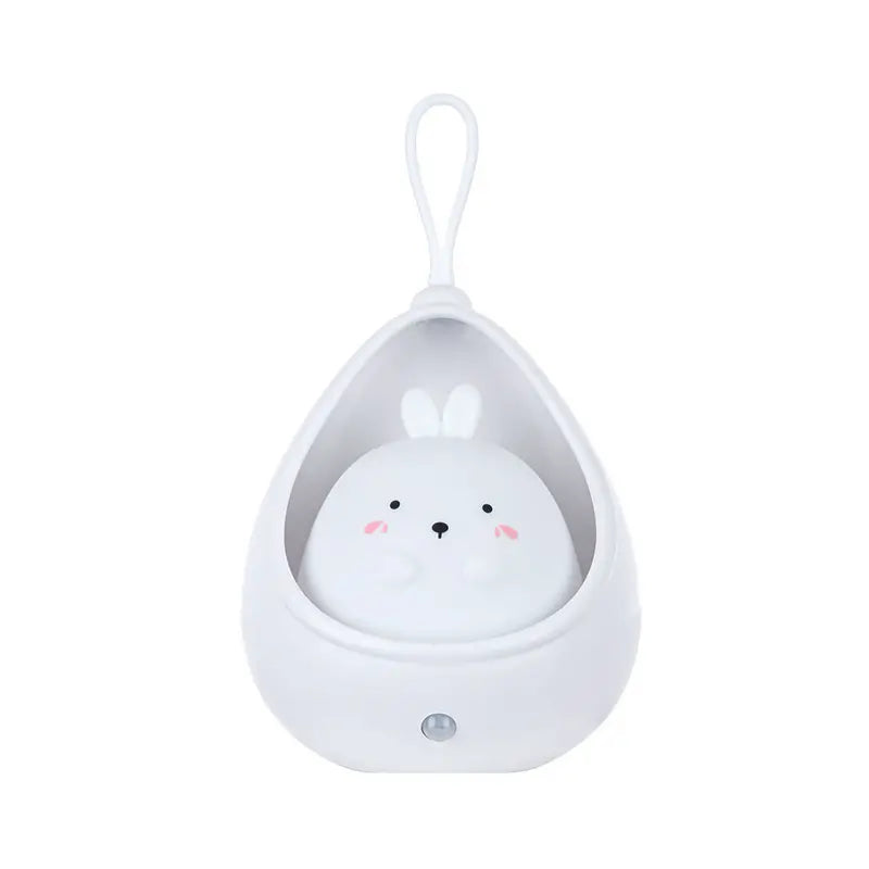LED Night Light Silicone USB Rechargeable Motion Sensor Warm White