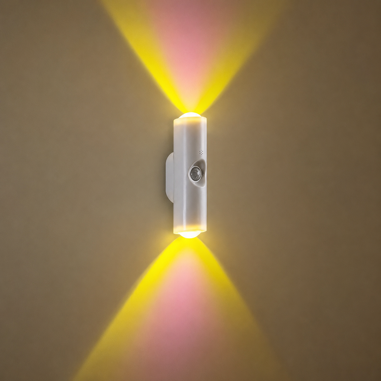 LED Night Light Cat Eye Design Motion Sensor USB Rechargeable