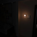 LED Night Light, Dusk-to-Dawn Sensor, Stepless Dimming, 0.5W Power