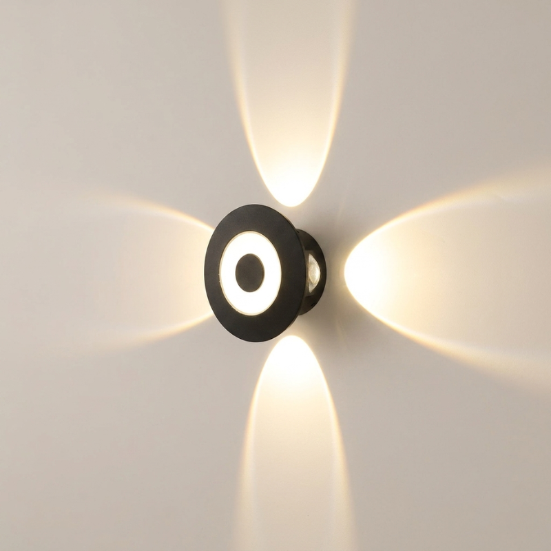 LED Outdoor Wall Light Adjustable Color Temperature