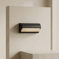 LED Outdoor Wall Light Black, Weatherproof, Energy Efficient Sconce