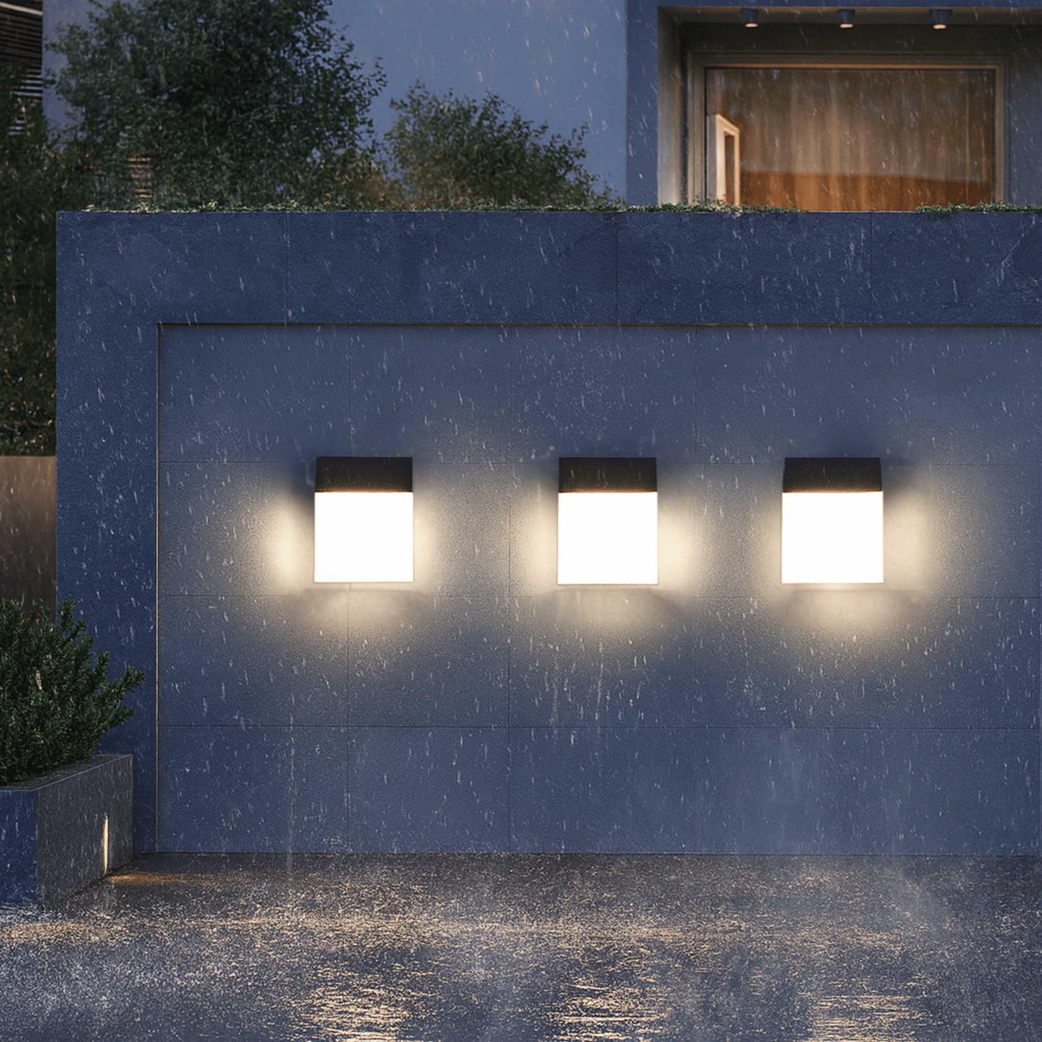 LED Outdoor Wall Light Weatherproof Designed for Exterior Installation