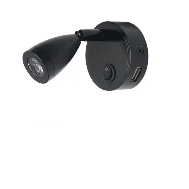 LED RV Reading Light USB Charging Adjustable