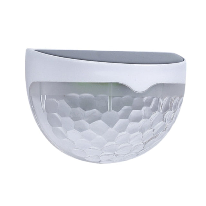 Solar Outdoor LED Light Aluminum Acrylic Wall Mount Integrated LED