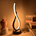 LED Table Lamp Dimmable Rechargeable Three Color Light