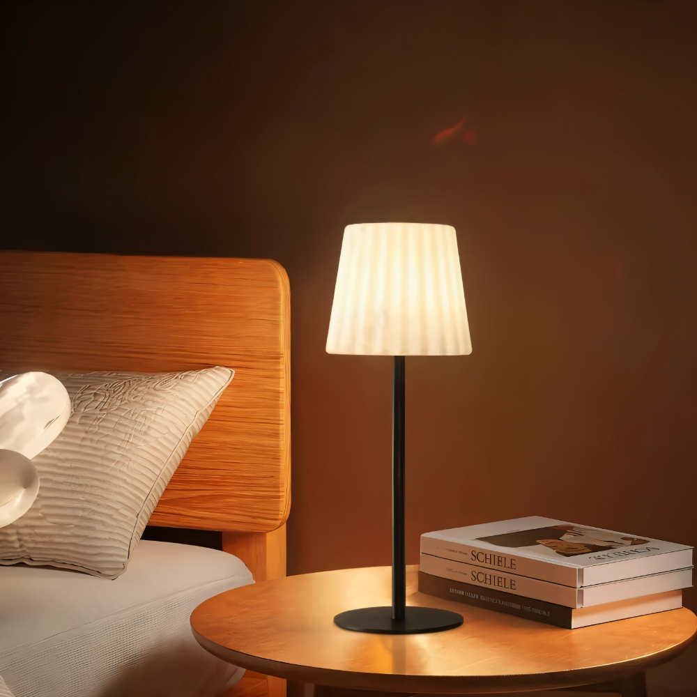 LED Table Lamp with 16 Color Modes, Remote Control, USB-C Powered